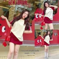ราคา Set Skirt ชุดเซ็ท 2 ชิ้น งานเสื้อทรง Oversize แมตซ์คู่กับ กระโปรง ? ? ? ? ? ? ? ? ? ? ? (25663282402)