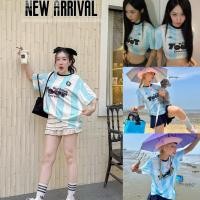 ราคา 2Tone Korea เสื้อโอเวอร์ไซส์ เสื้อบอล Sun love Tour สไตล์เสื้อบอลเกาหลีดีเทลทูโทนสกรีนน่ารักสุดๆ ไม่มีไม่ได้แล้วน๊า (42852367615)