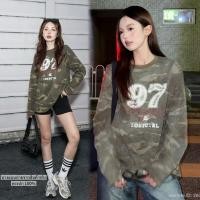 ราคา พร้อมส่ง WG WE เสื้อโอเวอร์ไซส์ลายทหาร สไตล์วินเทจเกาหลี ลุคเท่ชิคๆ ลายนี้ควรเก็บเลยค่าา สวยมากกก Tag WG WE (51252160347)