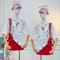ราคา Korea Oversize เสื้อโอเวอร์ไซส์ สกรีนลาย Kitty เข็มกลัด3D ดีเทลน่ารักมาก ใส่เป็นเสื้อหรือเดรสก็ได้ แมตช์ง่ายทุกลุค (24130558022)