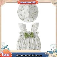 ราคา ชุดบอดี้สูท รอมเปอร์ แขนพอง ประดับโบว์ และหมวก แฟชั่นฤดูร้อน สําหรับเด็กผู้หญิง 0 24 เดือน (47301795607)