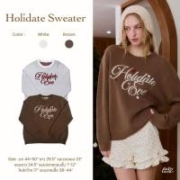 ราคา DAILYLOOK SM Holidate sweater สเวตเตอร์ไหมพรม ทรงOversize ดีเทลเย็บกระดุมตกแต่งเพิ่มความน่ารักผ้าไหมพรมหนานุ่ม (48801986961)