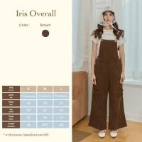 ราคา DAILYLOOK SM Iris overall เอี๊ยมกางเกงขายาวผ้าลูกฟูกลายดอกไม้ (27180430223)