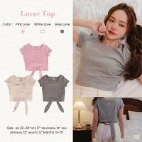 ราคา DAILYLOOK SM Lover top เสื้อยืดคอเหลี่ยมสุดคิ้วท์ (26425387985)