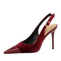 ราคา Bigtree Slingback Pumps Stitching Pointed Toe รองเท้าผู้หญิงรองเท้าส้นสูงหรูหรา 4 นิ้ว 3 นิ้ว (55451269322)
