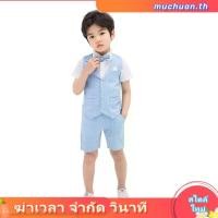ราคา ชุดสูทเด็กผู้ชาย เครื่องแต่งกาย ชุดสูทเด็ก ชุดสูทเด็กชาย ชุดออกงานเด็ก 3 ชิ้น ครบชุดlzboi 22 th (51500180586)