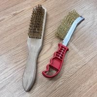 ราคา แปรงลวดขัดสนิม แปรงลวดทองเหลือง แปรงลวด แปรงลวดสเตนเลส ขัดสนิมโลหะ แปรงทำความสะอาดบาร์บีคิว อย่างดี (29170790581)