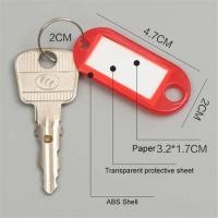 ราคา ที่เก็บกุญแจพร้อมป้ายชื่อ พวงกุญแจ ที่เก็บพวงกุญแจ ป้ายคละสี มีหลายขนาด สินค้าในไทย (40519195927)