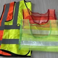ราคา เสื้อเซฟตี้ จราจร safety vest สีเขียว สี้ส้ม แบบเสื้อ และ แบบตาข่าย ราคา ชิ้น สินค้าพร้อมส่ง (26965441942)