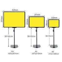 ราคา ป้ายโฆษณา ป้ายบอกราคา ขาตั้งป้าย ป้ายตั้งพื้น ป้ายหน้าร้าน ขนาดA4 A5 A6 ป้ายแสดงราคา ป้ายแสดงข้อความ ราคา ชิ้ (25747360726)