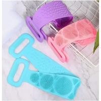 ราคา ที่ขัดตัว แปรงขัดตัว แปรงขัดหลัง Silicone Bath Towel Body Wash ที่ขัดหลัง ซิลิโคนขัดผิว (7384682923)