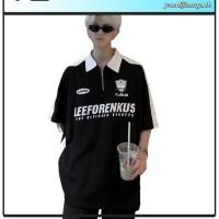 ราคา M 3XL เสื้อโปโลชาย เสื้อคอปกผู้ชาย ฤดูร้อนสไตล์เกาหลีอินเทรนด์ เสื้อยืดผู้ชาย (49701532734)