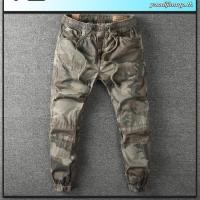 ราคา กางเกงขายาว ทรงหลวม ลายพราง สถานที่ก่อสร้างผ้าฝ้ายลายพรางกางเกงทํางานผู้ชายกลางแจ้งทนต่อการสึกหรอหนาเชื่อมชุดเอี๊ยมกางเกงคุ้มครองแรงงานกางเกงทํางานเลกกิ้ง (27591113666)