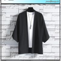 ราคา เสื้อคาร์ดิแกนกิโมโนลําลอง ป้องกันแดด พิมพ์ลายนกฟลามิงโก้ สไตล์ญี่ปุ่น พลัสไซซ์ แฟชั่นฤดูร้อน สําหรับผู้ชาย และคู่รัก (29930744159)