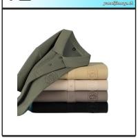 ราคา เสื้อโปโลสีชมพูน่ารักผู้ชายแขนสั้น ผ้าฝ้ายปักหมีขนาดบวกเสื้อเชิ้ตผู้ชายหล่อ (53601443023)