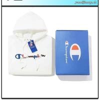 ราคา เสื้อกันหนาวลําลอง ผ้าฝ้ายแท้ มีฮู้ด ปักลาย Champion แฟชั่นทันสมัย (52251483431)