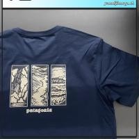 ราคา ใหม่ PATAGONIA เสื้อยืดลําลอง ผ้าฝ้าย แขนสั้น พิมพ์ลายตัวอักษร PATAGONIA สไตล์คลาสสิก สําหรับผู้ชาย และผู้หญิง 2021 (28782516236)