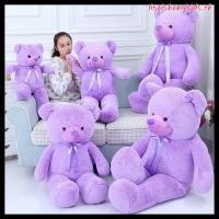 ราคา สีม่วงลาเวนเดอร์กอดหมีตุ๊กตาตุ๊กตานอนหมอนตุ๊กตาสาวของขวัญวันเกิด (26217514375)