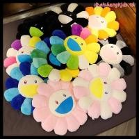 ราคา หมอนตุ๊กตานุ่ม รูปดอกไม้ Takashi Murakami สีรุ้ง หลากสี ขนาด 40 ซม 60 ซม (26185954879)