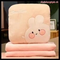 ราคา หมอนผ้าห่ม พร้อมส่ง หมอนผ้าห่มซุกมือรูปสัตว์ น่ารัก นุ่ม มีผ้าห่ม ซื้อเป็นของขวัญ พร้อมส่ง (44326810167)