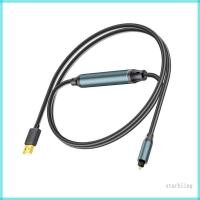 ราคา Star 24Bit Fiber Optical Digital Sound Cable USB ถึง SPDIF Converter Transmission (45501268360)