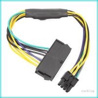 ราคา Star Professional 24 Pin to 8 Pin Power Adapter Cable สําหรับ Optiplex 3020 7020 9020 สายไฟรองรับสูงสุด 1000w Power Cor (42872887013)