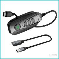 ราคา Star Virtual Surround Sound GS20 Type C USB Mini Sound Card ภายนอกสําหรับคอมพิวเตอร์แท็บเล็ตโน้ตบุ๊ค PC Ued อย่างกว้างๆ (42662035050)