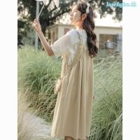 ราคา ชุดเดรส ชุดเดรสสไตล์ญี่ปุ่นสไตล์กระโหลกชุดหวานสาวน่ารักลดอายุกระโปรงสายรัดอารมณ์ ผอมลง ดูรักครั้งแรกชุด (42268099739)