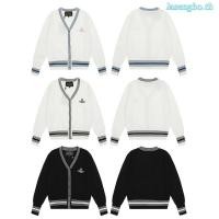 ราคา พร้อมส่ง vivienne Westwood เสื้อกันหนาวคาร์ดิแกน ผ้าถัก ปักลายตัวอักษร (27120486165)