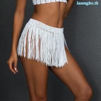 ราคา Yyr กระโปรงถักโครเชต์ แฮนด์เมด ประดับพู่ สไตล์ฮาวาย (43571947764)