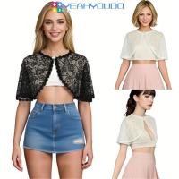 ราคา Yeahyoudo Elegant Ladies ผ้าคลุมไหล่สไตล์ Travel Breathable ผ้าโครเชต์สำหรับงานแต่งงานและโอกาสพิเศษ (41670256503)