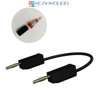 ราคา Yeahyoudo 50 ซม 100 ซม Stackable Banana Plug Wire Test Cable Leads Banana to Banana Test Leads (47302150913)