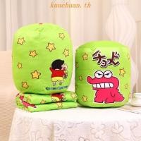 ราคา Squar1 หมอนผ้าห่ม ผ้ากํามะหยี่ขนนิ่ม ลายการ์ตูนชินจัง ทาฮาโตะ Waniyama Cookies ของขวัญ สําหรับตกแต่งบ้าน (27762722177)