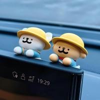 ราคา สายน่ารักลูกสุนัขเครื่องประดับรถหน้าจอรถโกหกตุ๊กตาภายในคอนโซลกลางตุ๊กตาตกแต่งสาว (44426067710)