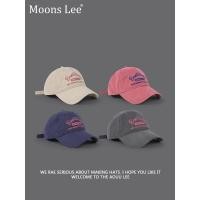 ราคา Moons Lee หมวกเบสบอลขนาดเล็กสำหรับหญิง สไตล์เรโทรซอฟท์ท้อป (56601014713)