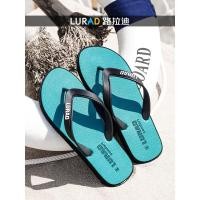 ราคา Lulaadi Flip Flops ผู้ชายฤดูร้อน Anti Slip สวมใส่กลางแจ้งรองเท้าแตะ Flip Flops (44851072752)