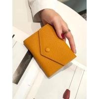 ราคา กระเป๋าสตางค์หนังแท้ผู้หญิง ออกแบบเรียบง่าย พับได้ง่าย มาพร้อมหนังวัวนุ่ม ขนาดเล็ก มีซองจดหมายและช่องใส่เหรียญบางเฉียบ (56501014843)