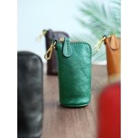 ราคา มูชิ ทําด้วยมือกรณีกุญแจรถผู้ชายหนังแท้กระเป๋าใบเล็กนุ่มกระเป๋าใส่เหรียญแบบพกพาผู้หญิงความจุขนาดใหญ่ หนังวัว กระเป๋าเก็บกุญแจ (50601019714)