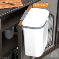 ราคา ห้องครัวถังขยะติดผนังในครัวเรือนพร้อมฝาปิดประตูตู้ติดผนังของเสียในครัวห้องน้ําห้องส้วมแขวน (43724525399)