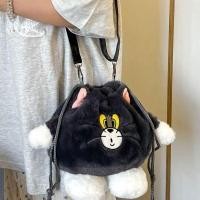 ราคา ตุ๊กตาทอมแมวและเมาส์ เชือกรัด พกพาสะดวก พร้อมกระเป๋าสะพายข้ามหลังและช่องเก็บกล้อง (42124996350)