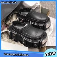 ราคา สไตล์ใหม่เด็กชายฤดูร้อนรองเท้าแตะครึ่งปกลําลองสไตล์คู่สบายกันลื่นหนา (26318550352)