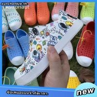 ราคา รองเท้า Native เด็ก รองเท้าแตะเด็ก รองเท้าแตะพื้นนุ่มสำหรับเด็ก free จิ๊บบิท (42874829908)