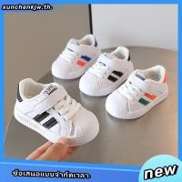 ราคา รองเท้าผ้าใบลําลอง พื้นแบน แบบนิ่ม สีขาว แฟชั่นสําหรับเด็กผู้ชาย และเด็กผู้หญิง อายุ 0 3 ปี (29892389903)