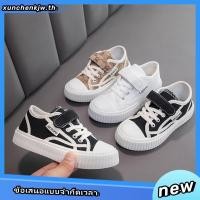 ราคา รองเท้าผ้าใบ พื้นนิ่ม ระบายอากาศได้ดี สีแคนดี้ สไตล์เกาหลี สําหรับเด็กนักเรียนประถม (27782369807)