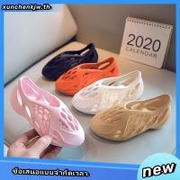 ราคา รองเท้าแตะ รองเท้าชายหาด ยาง Yeezy แฟชั่นฤดูร้อน สําหรับเด็ก 6 สี (26226398562)