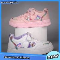 ราคา รองเท้าเด็กผู้หญิง 2024 รองเท้าเด็กโตในรองเท้าผ้าใบเด็กนักเรียนรุ่นใหม่ พื้นนุ่มของรองเท้าสนีกเกอร์รุ่นเล็ก (25390264561)