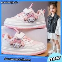 ราคา SUGE รองเท้าผ้าใบคุโรมิเด็กมีไฟ LED สีขาว ระบายอากาศได้ การ์ตูนเมลอตติ 1 7 ขวบ (27830150538)