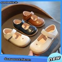 ราคา รองเท้าหนังลําลองสวมหุ้มข้อสําหรับเด็กผู้หญิงอายุ 2 6 ปีคุณภาพสูง (26873376680)