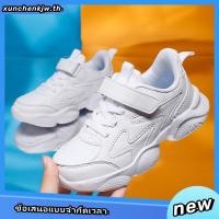 ราคา รองเท้าผ้าใบเด็ก นักเรียน สีขาว ตาข่าย เด็กชายและเด็กหญิง รองเท้าวิ่ง ระบายอากาศได้ สบาย (25594460935)