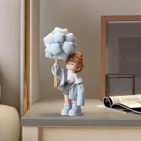 ราคา D Healing Boy เดสก์ท็อปตกแต่งห้องนั่งเล่นตู้ทีวีตู้ไวน์ Entrance Home ของขวัญปีใหม่ของขวัญพิธีขึ้นบ้านใหม่ 11 22 (46801958117)